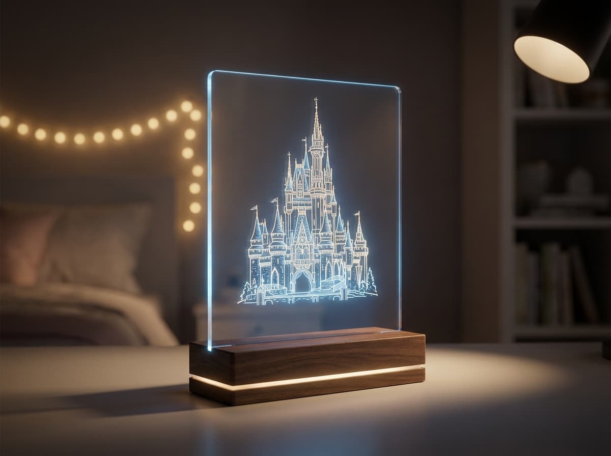 UV Acrylic LED Night Light